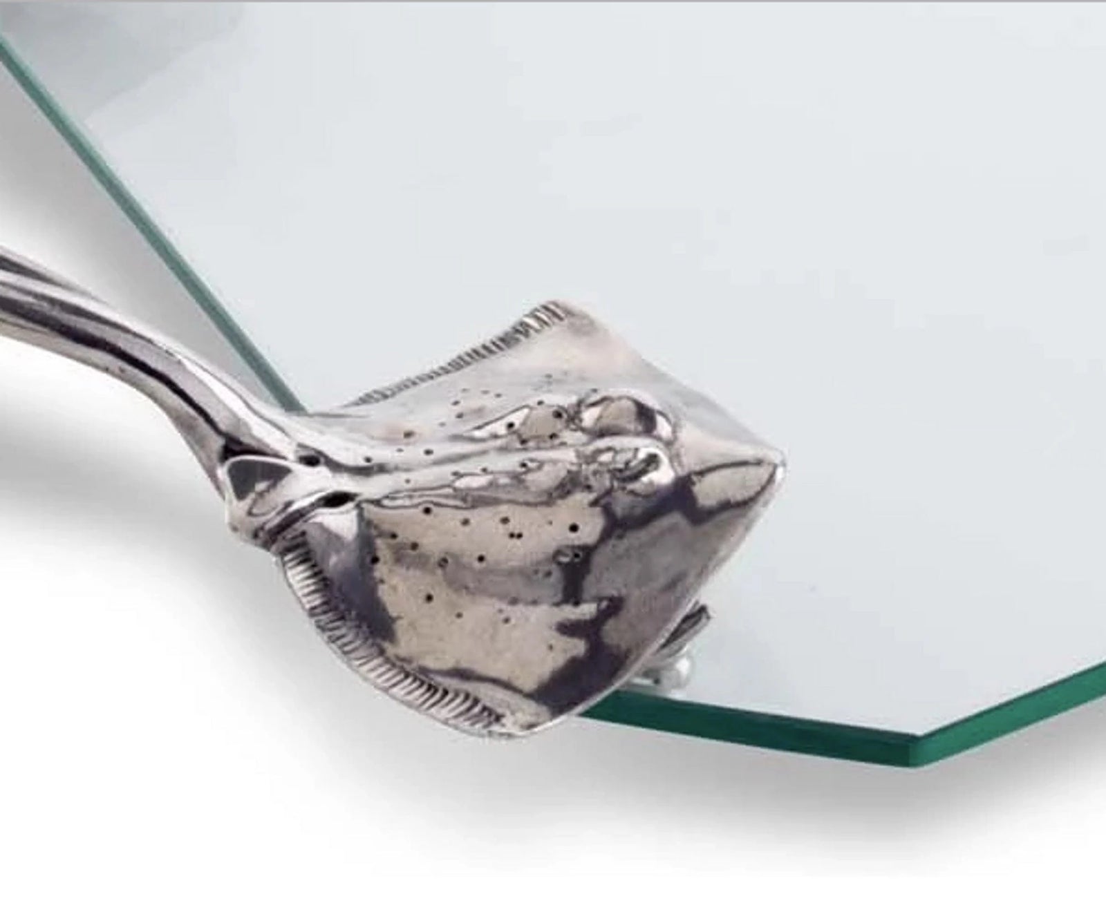 Vagabond House Sea and Shore Stingray Glass Tray