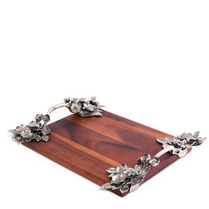 Vagabond House Arche of Bees Bee and Flower Serving Tray
