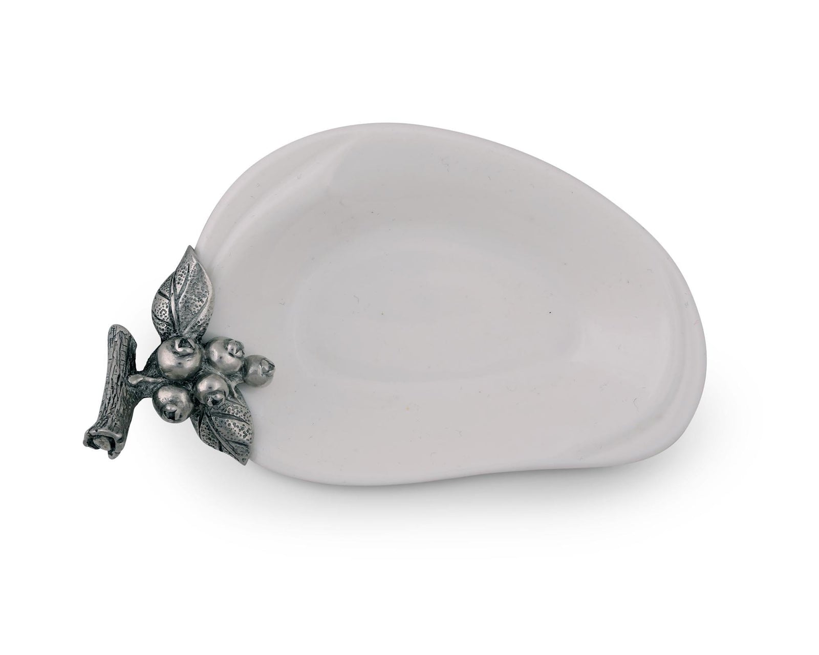 Vagabond House Condiment Server Blueberry Jam Server / Spoon Rest