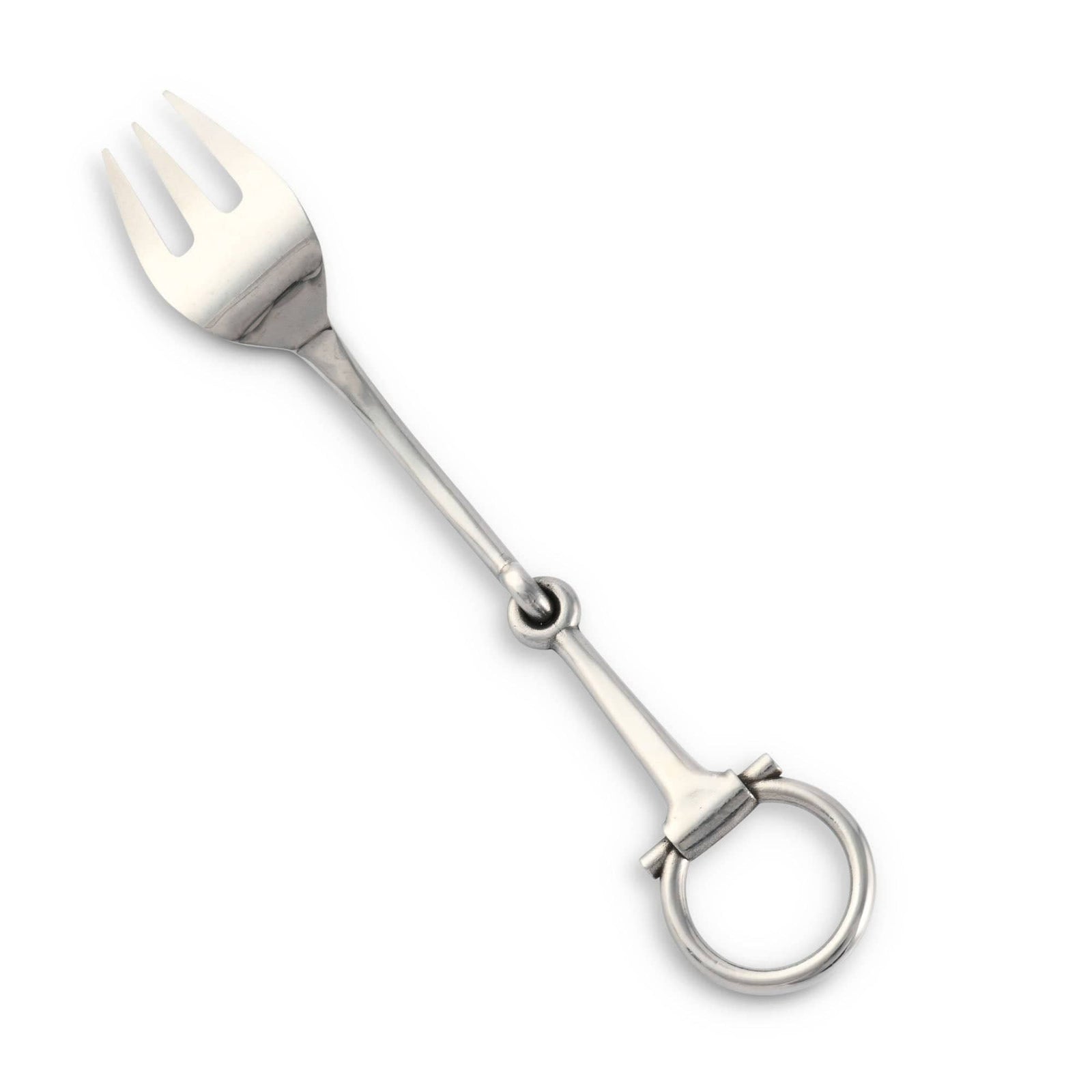 Vagabond House Equestrian Bit Serving Fork - Stainless Steel Matt Silver
