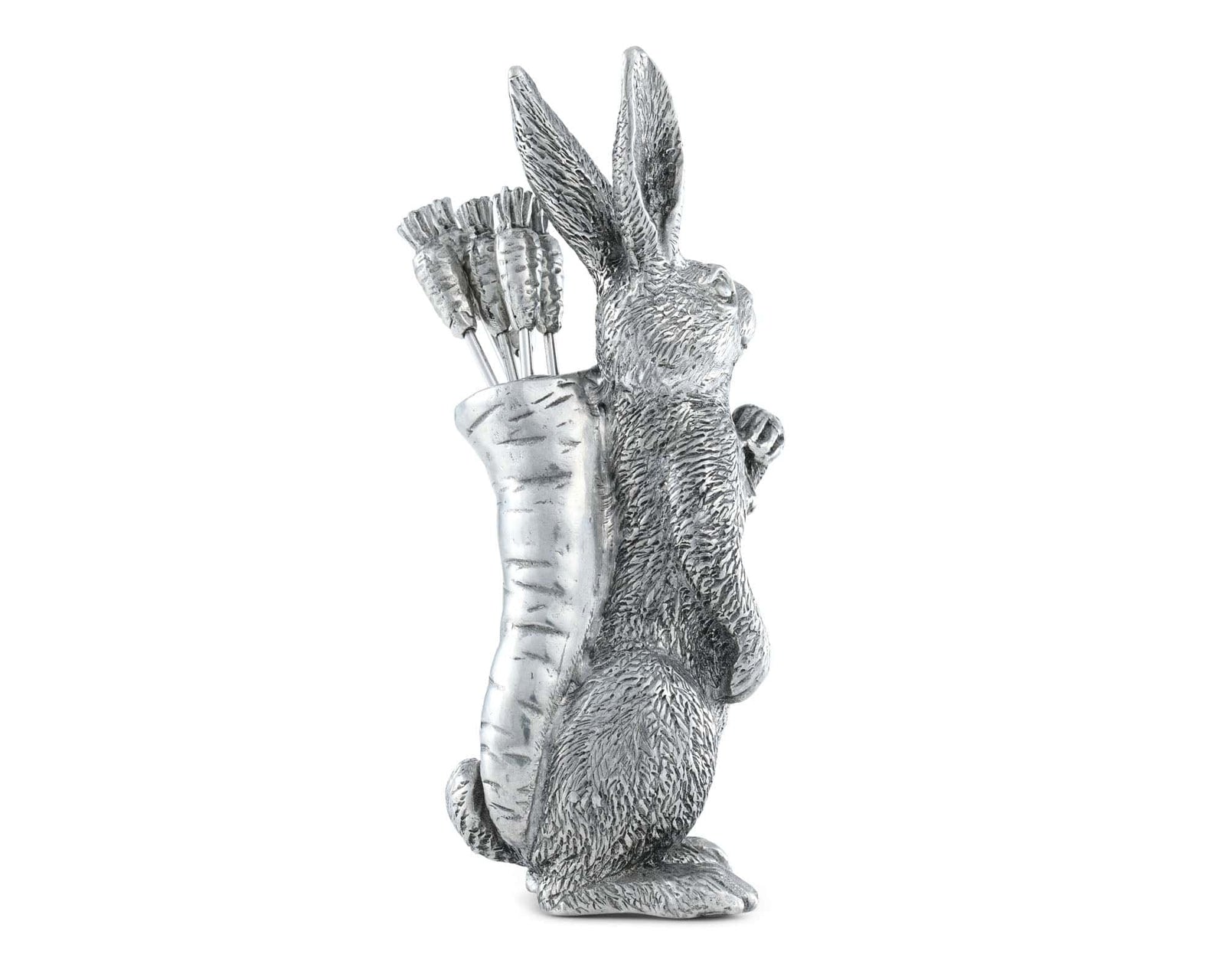 Vagabond House Garden Friends Rabbit with Carrot Picks