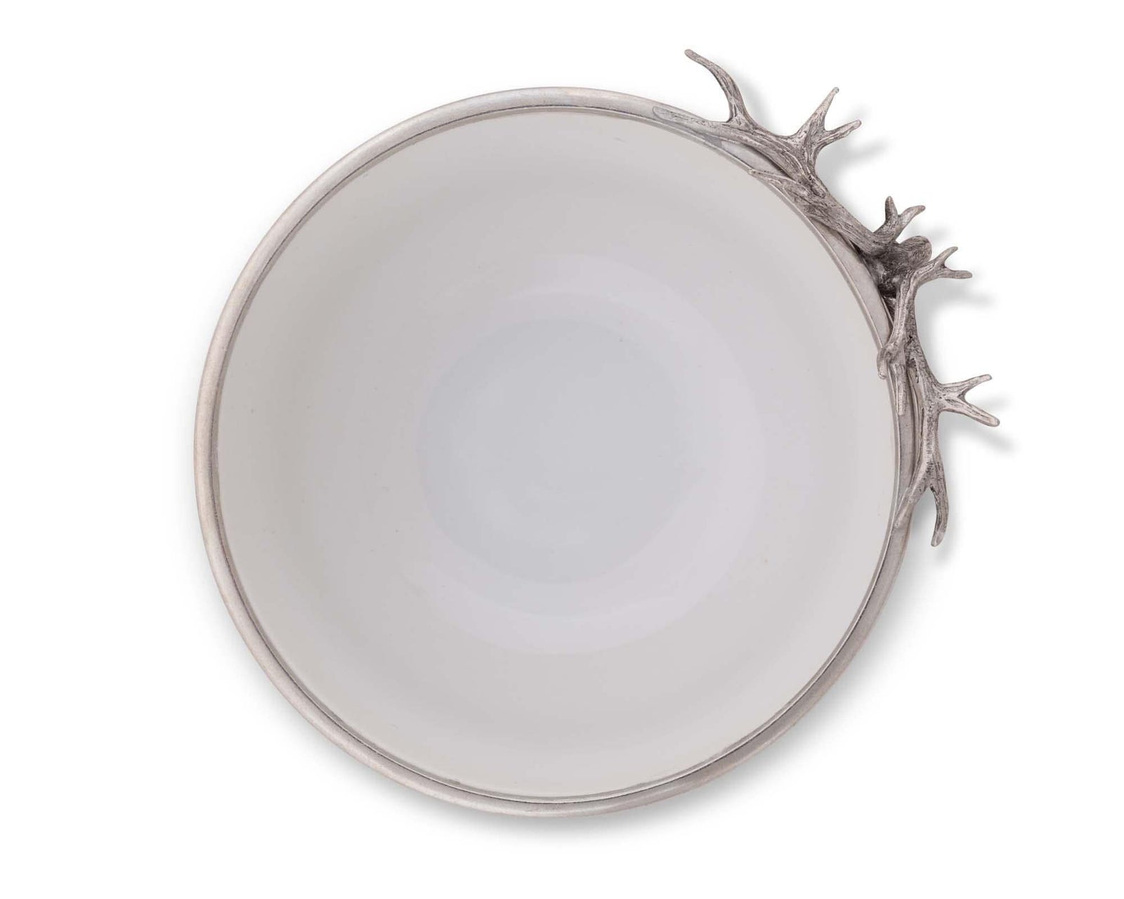 Vagabond House Lodge Style Elk Head Stoneware Bowl Larger