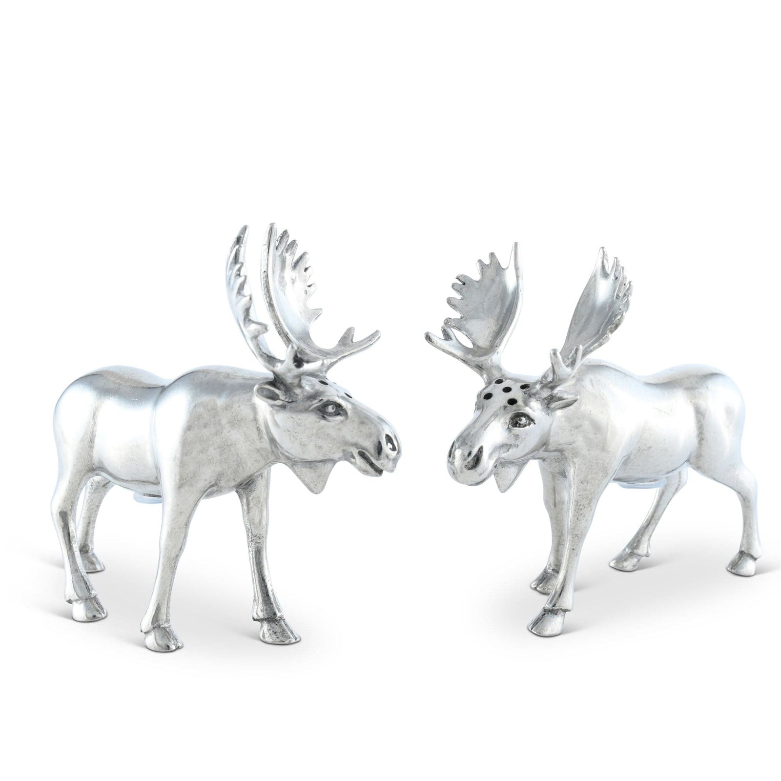 Vagabond House Lodge Style Moose Salt & Pepper Set