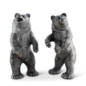 Vagabond House Lodge Style Salt and Pepper - Grizzly Bear