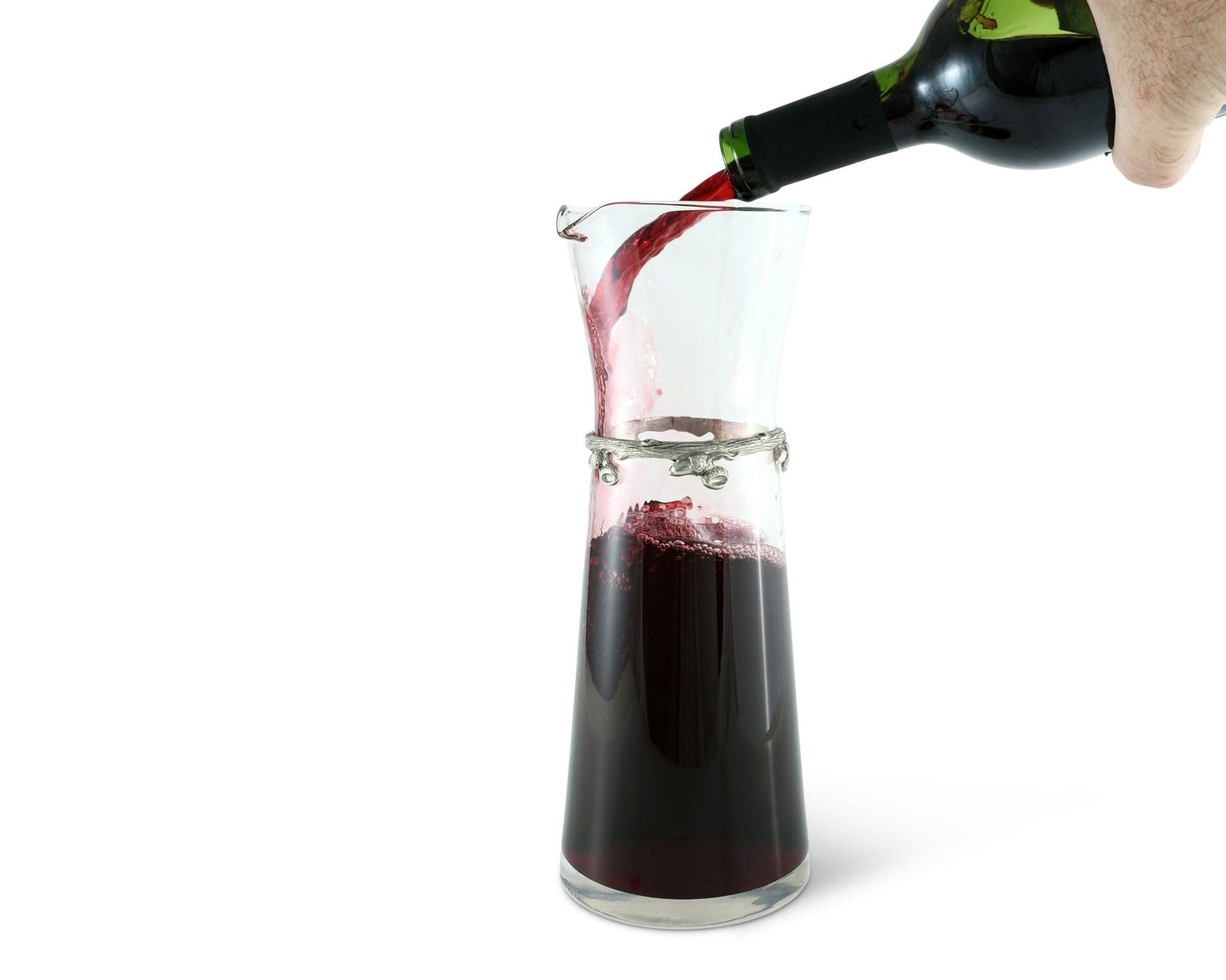 Vagabond House Majestic Forest Wine Carafe - Acorn Band - Large