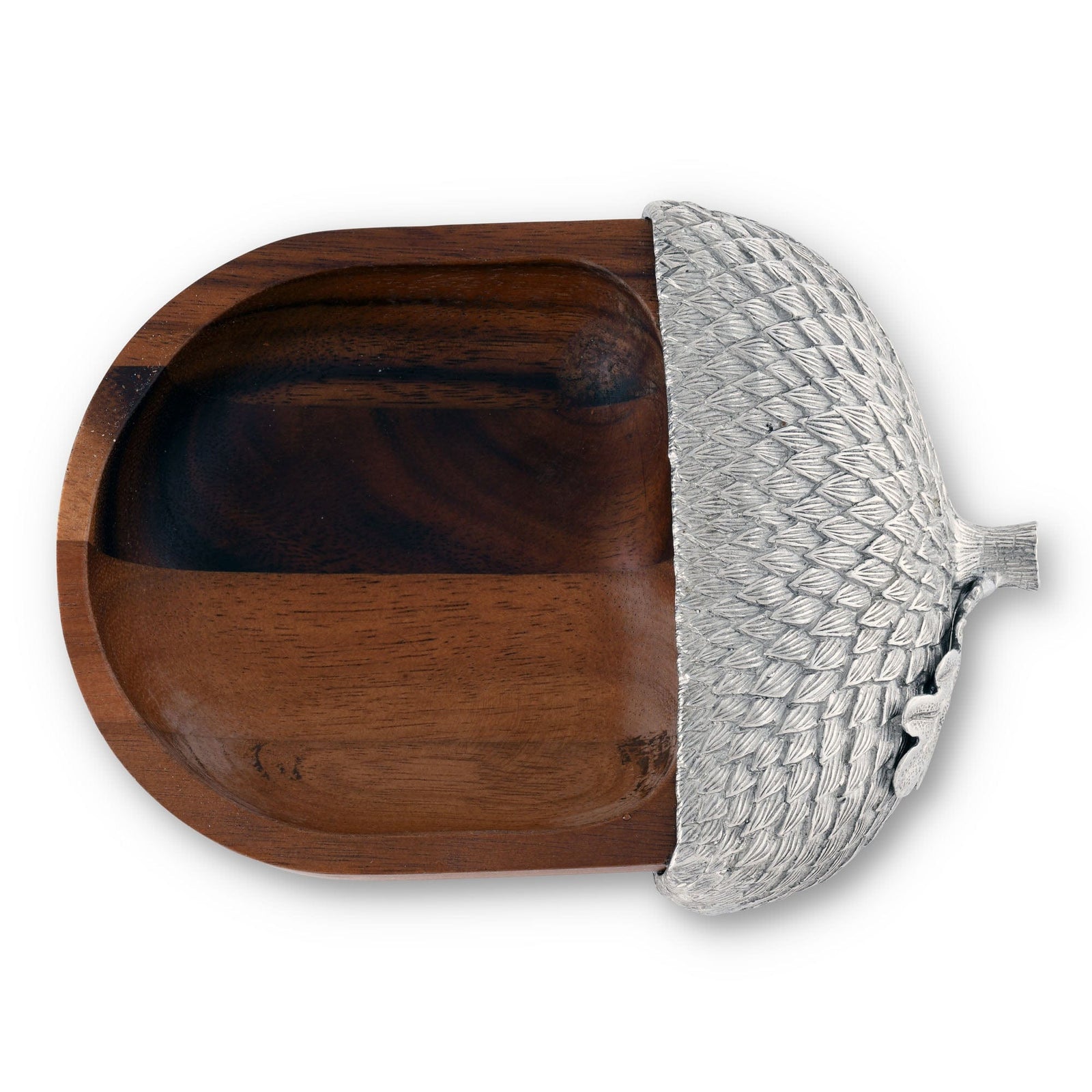 Vagabond House Majestic Forest Wood Acorn Nut Bowl