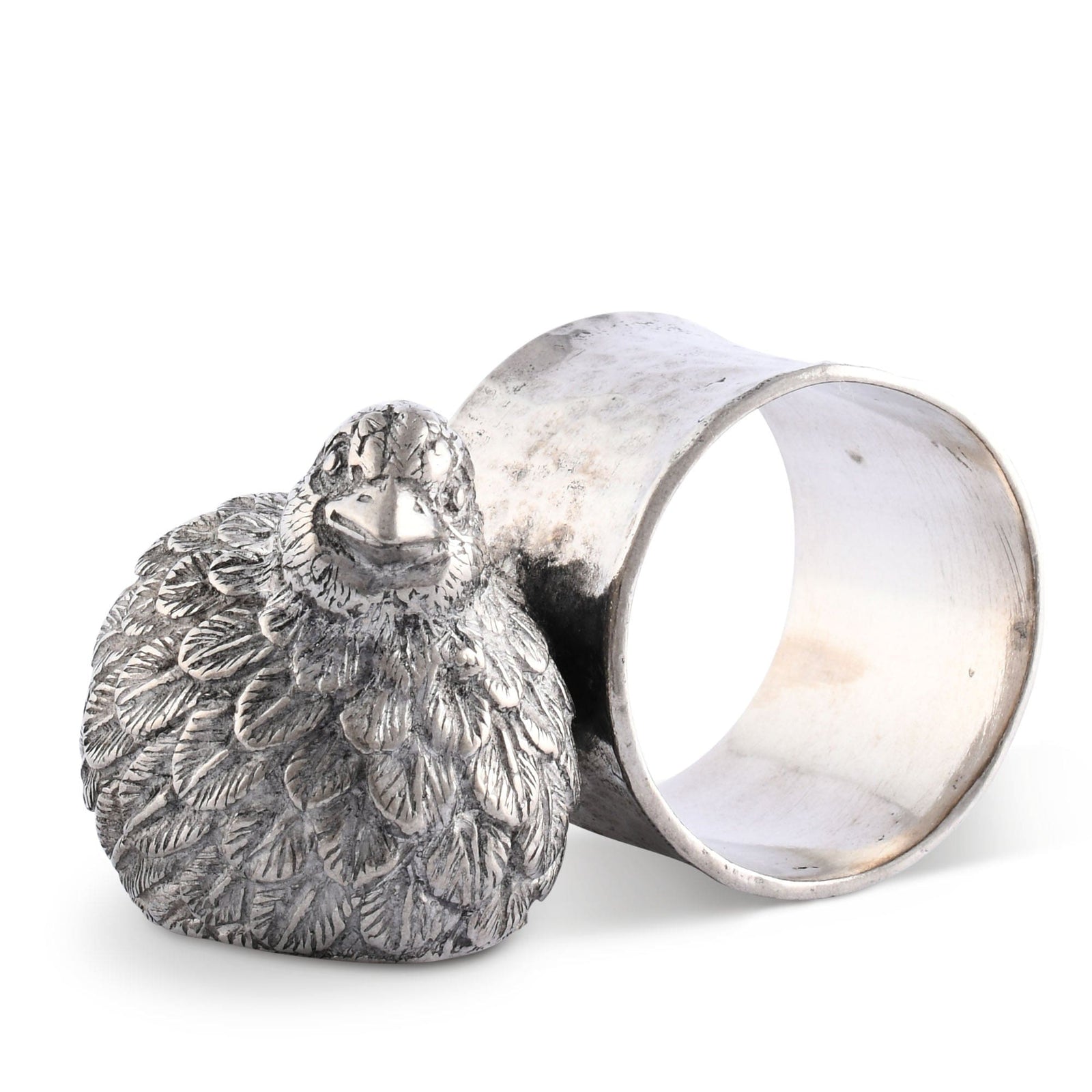 Vagabond House Morning Hunt Quail Napkin Ring