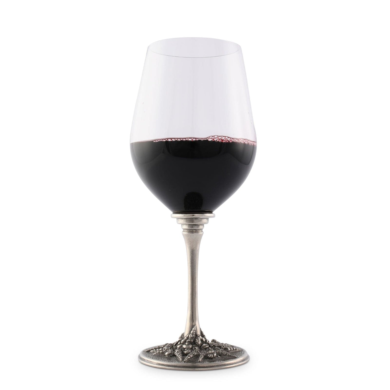 Vagabond House Sea and Shore Coastal Tide Wine Glass