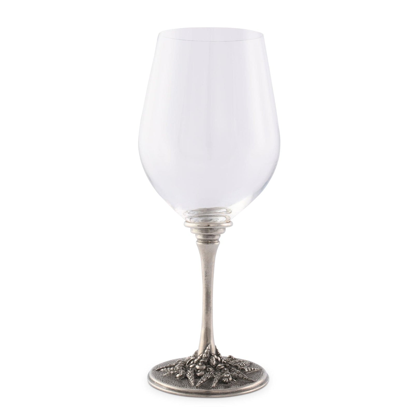 Vagabond House Sea and Shore Coastal Tide Wine Glass