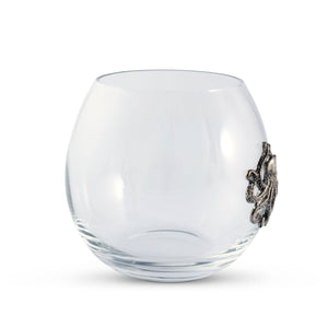 Vagabond House Sea and Shore Octopus Stemless Wine Glass