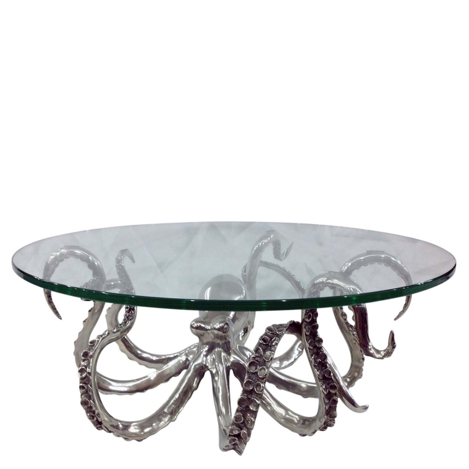 Vagabond House Sea and Shore Pewter Octopus Dessert Stand - MED