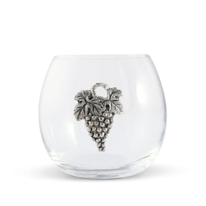 Vagabond House Vineyard Grape Stemless Wine Glass
