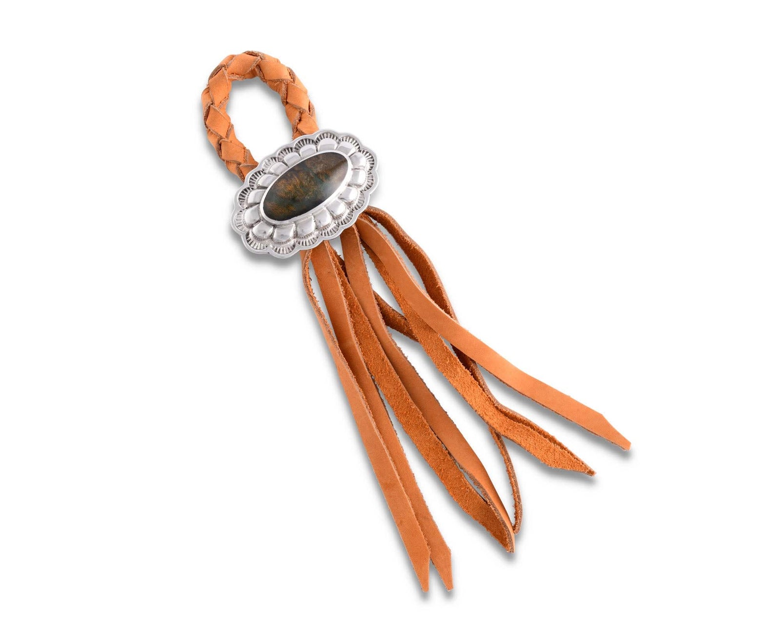 Vagabond House Western Frontier Concho Leather Napkin Ring