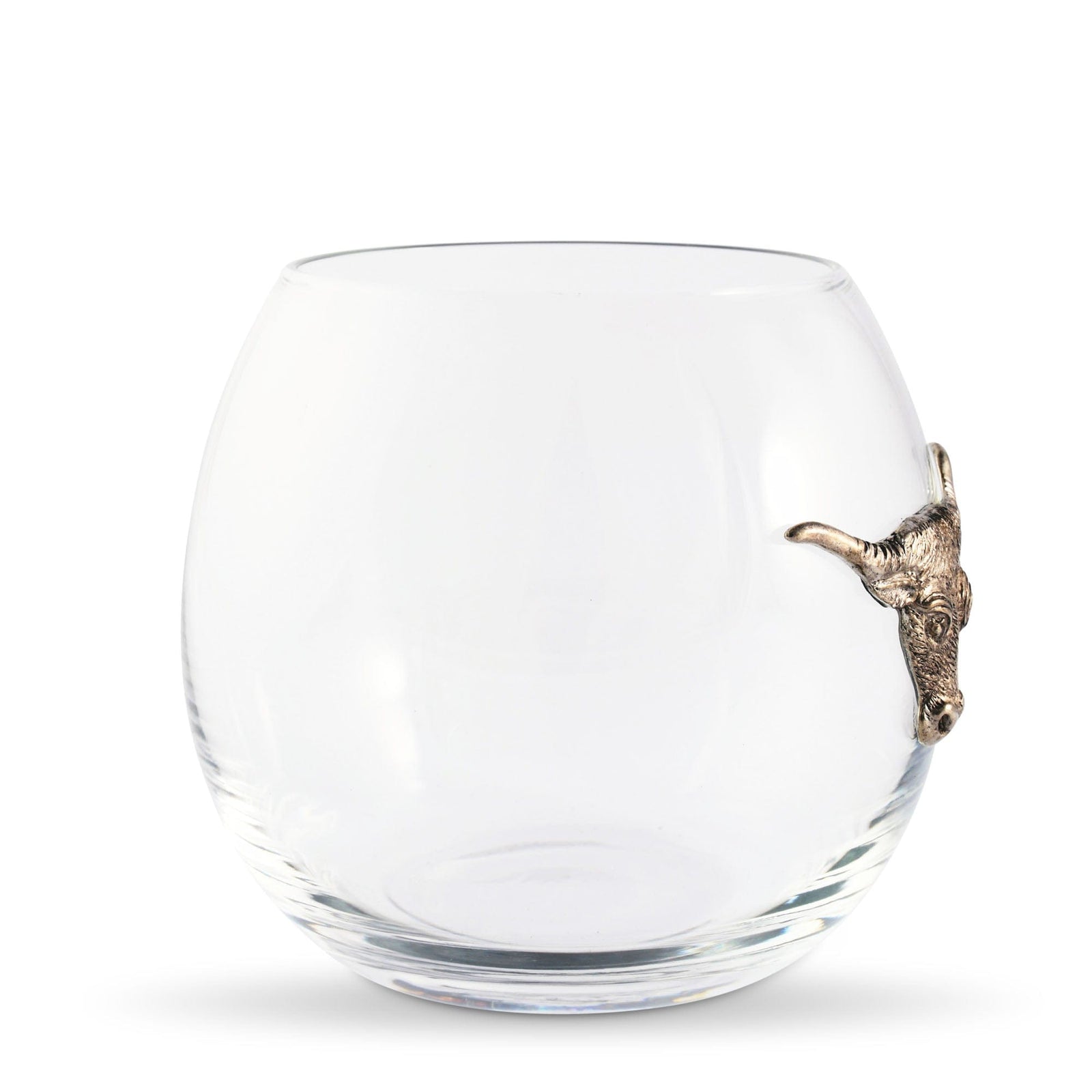 Vagabond House Western Frontier Longhorn Stemless Wine Glass