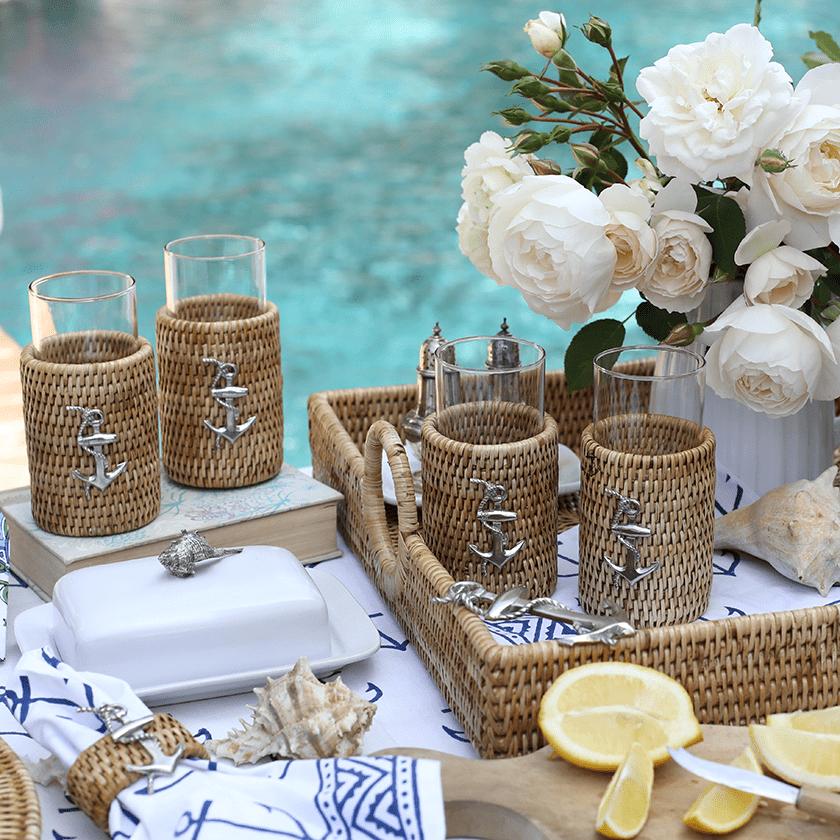 Wicker Rattan Anchor