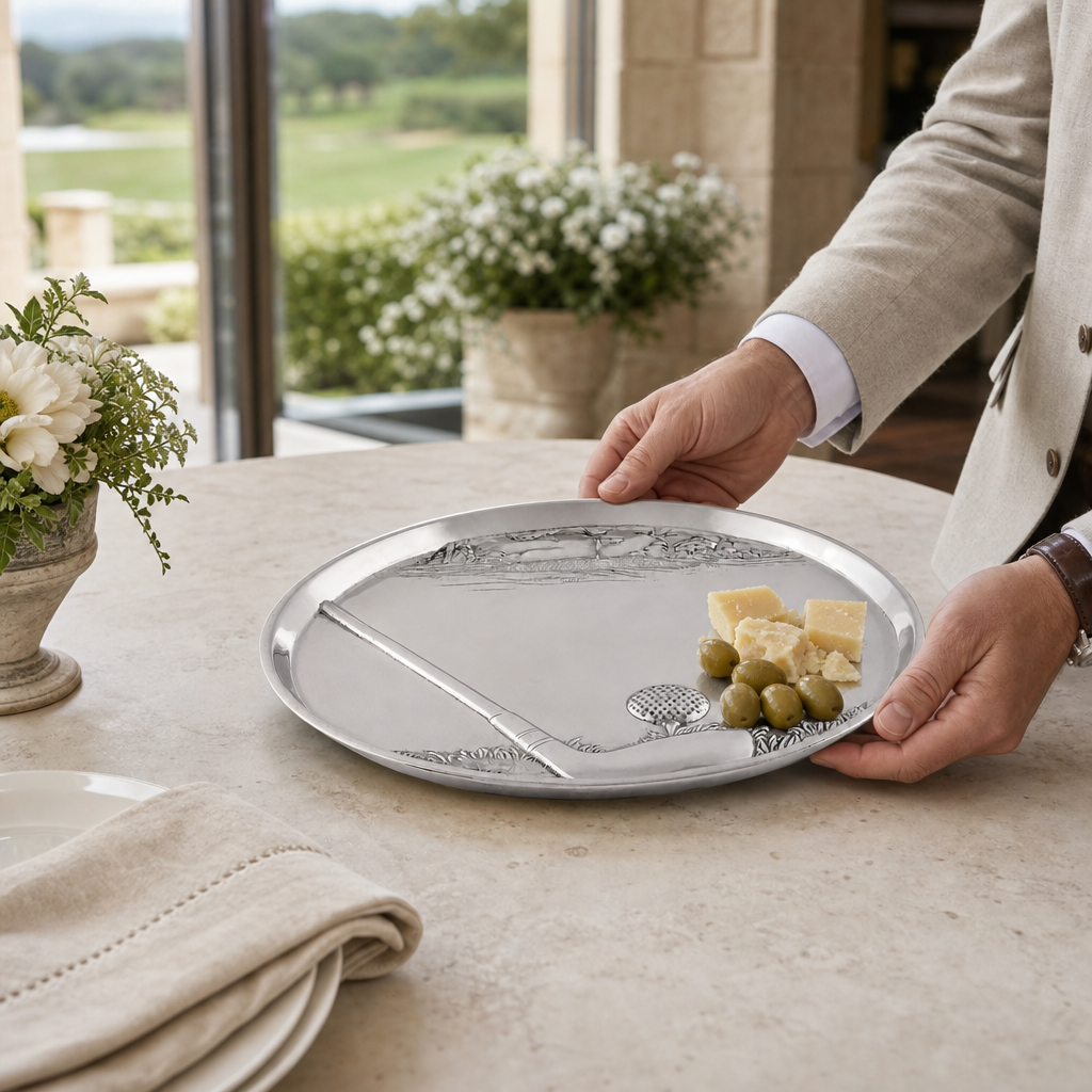 Golf Round Serving Tray 6