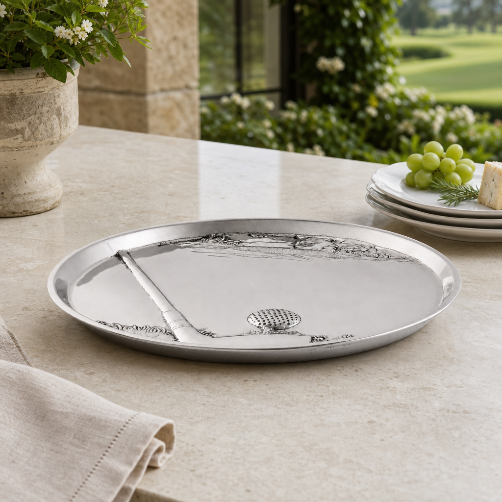 Golf Round Serving Tray 8