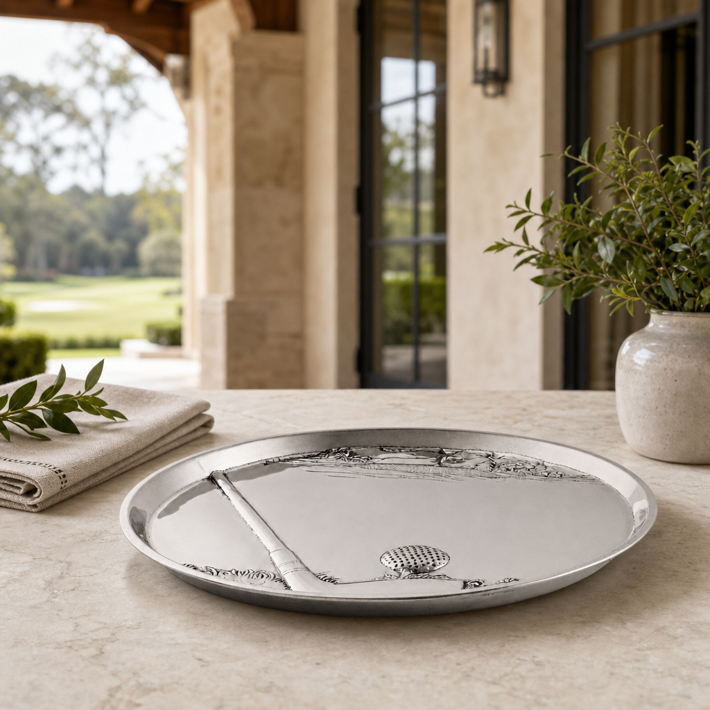 Golf Round Serving Tray 4