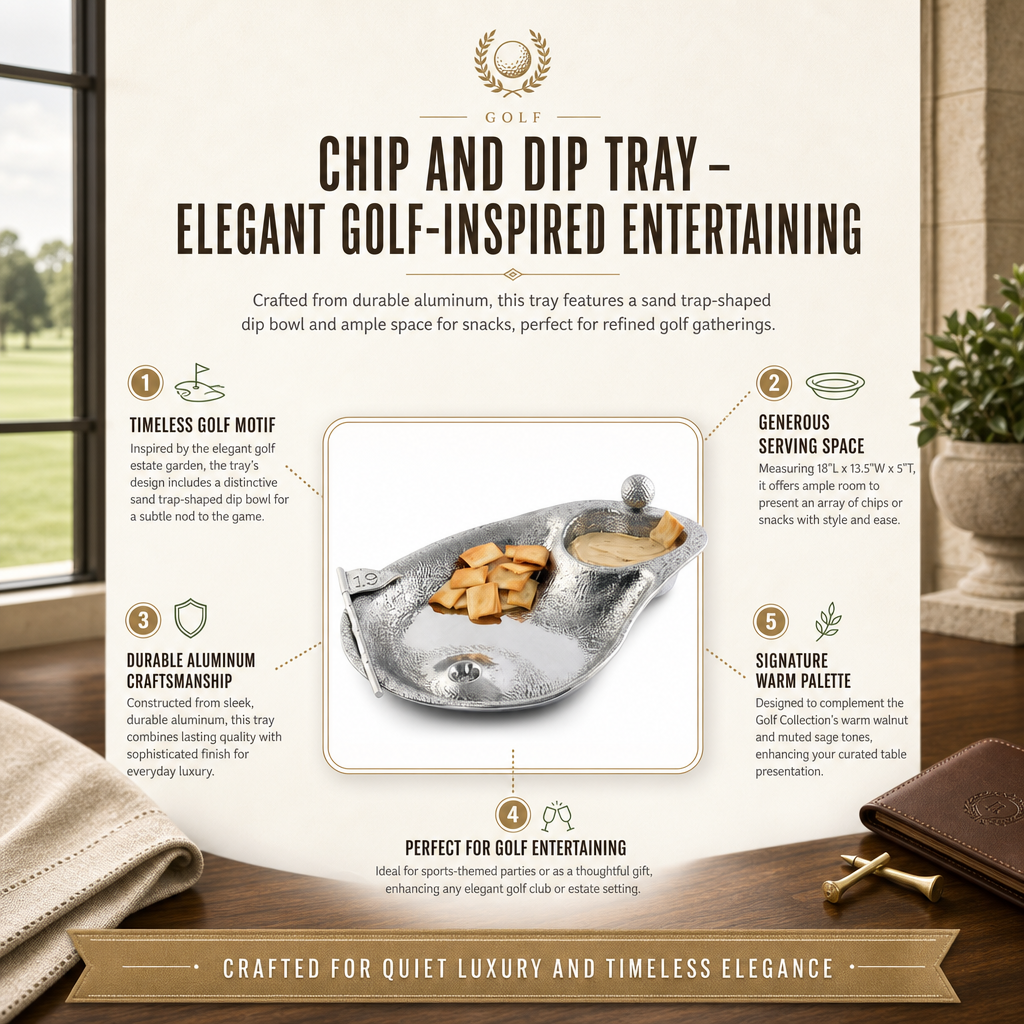 Chip and Dip Tray - Golf 11