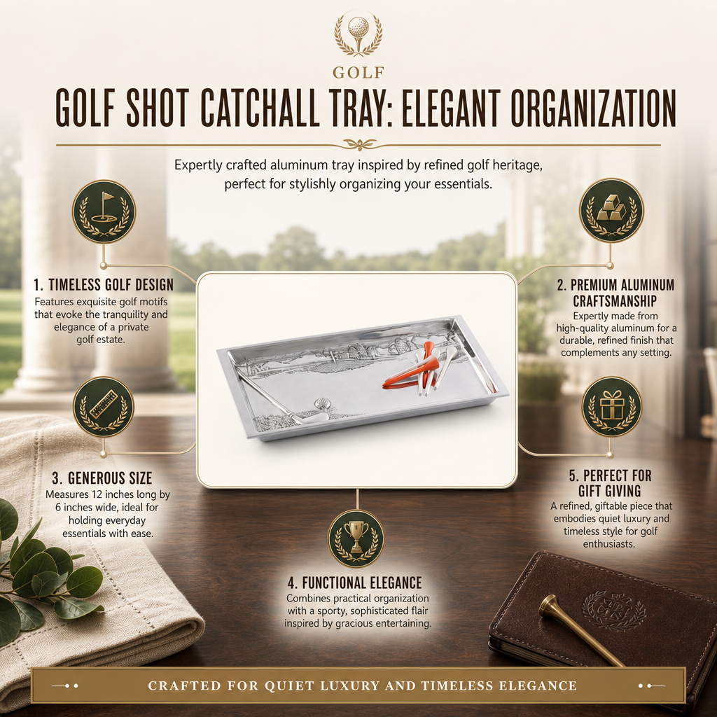 Golf Shot Catchall Tray 11