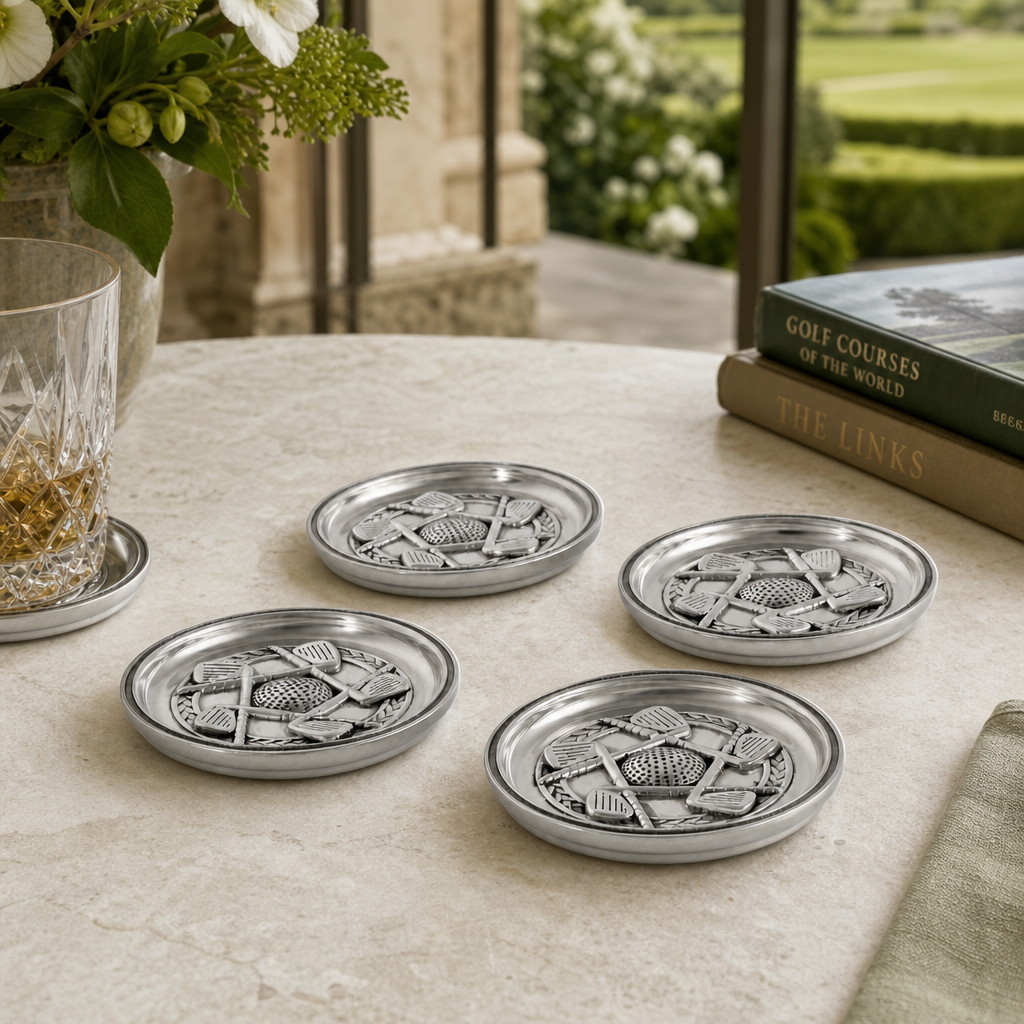 Golf Coaster Set - Set of 4 7