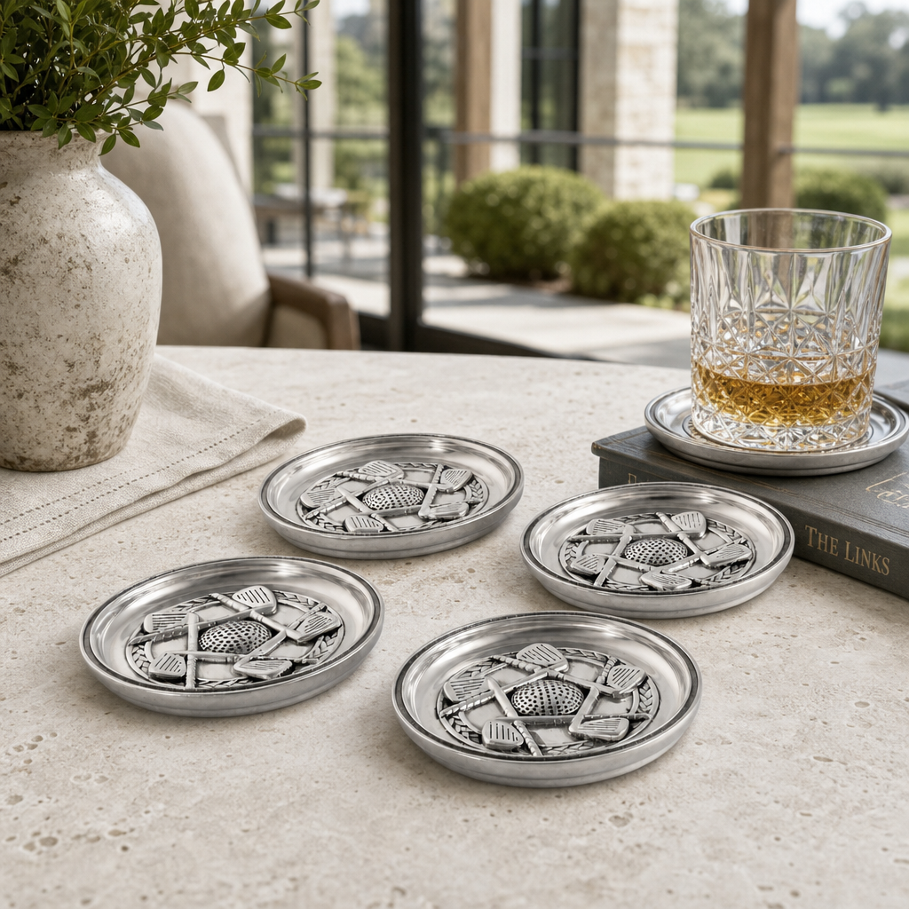 Golf Coaster Set - Set of 4 3
