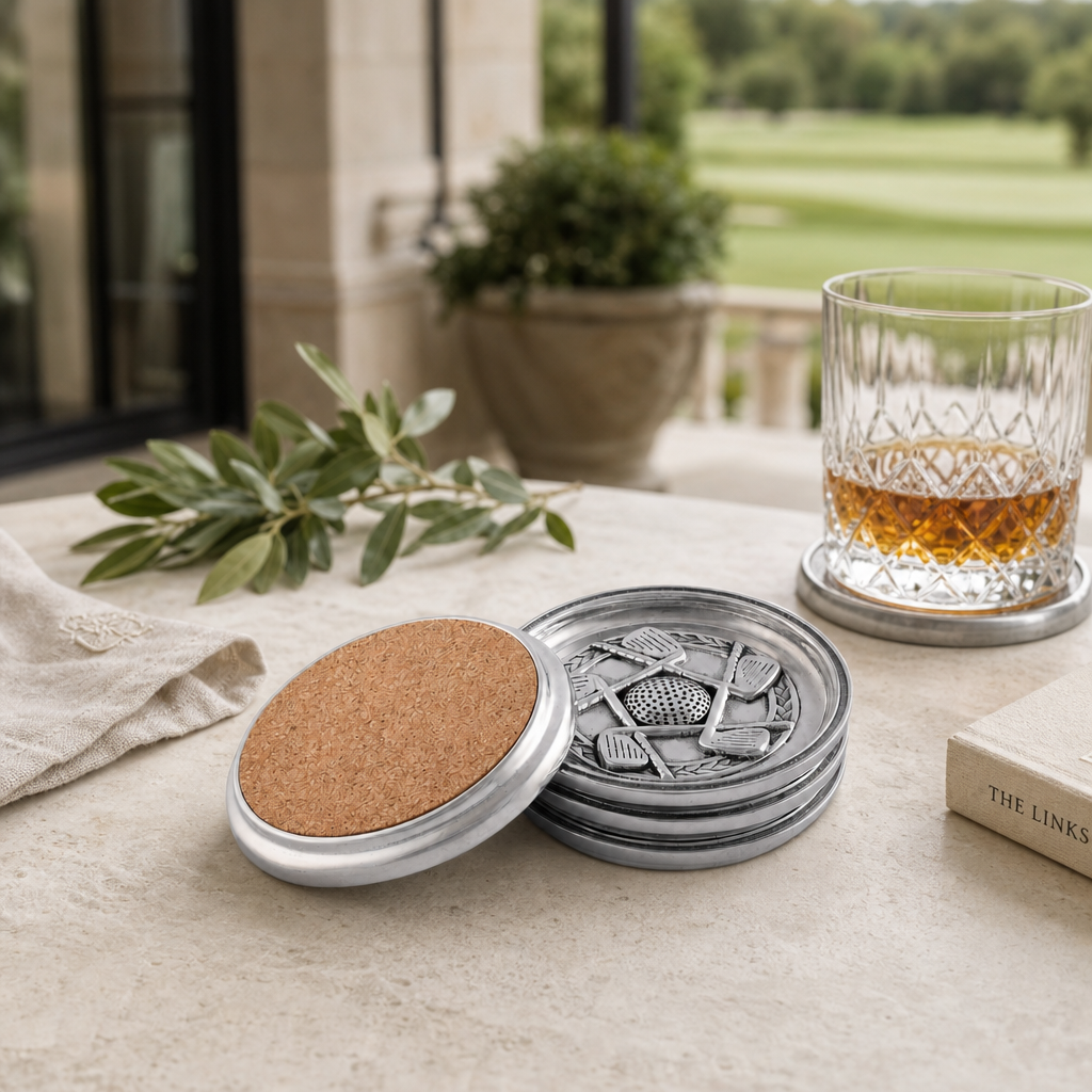 Golf Coaster Set - Set of 4 4