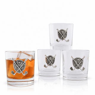 Golf Bar Glasses Set of 4
