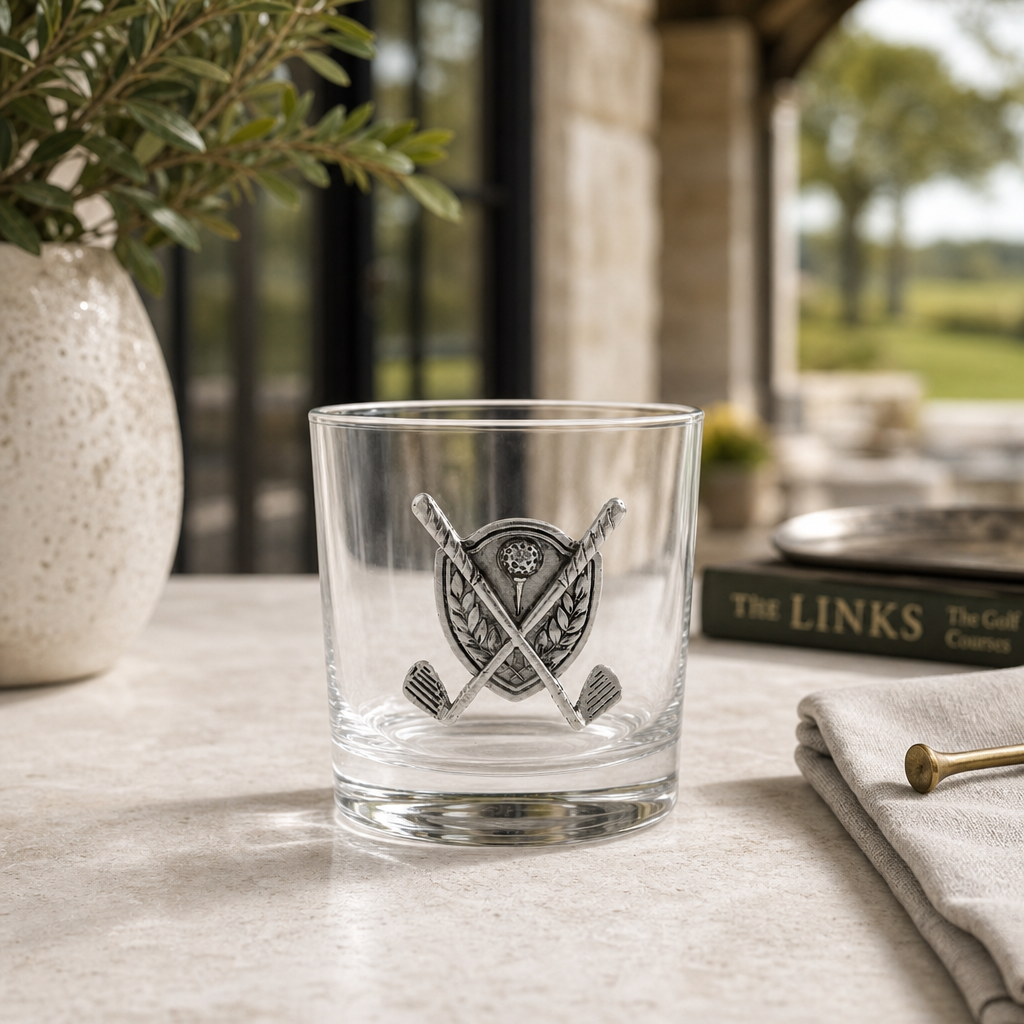 Golf Bar Glasses Set of 4 3