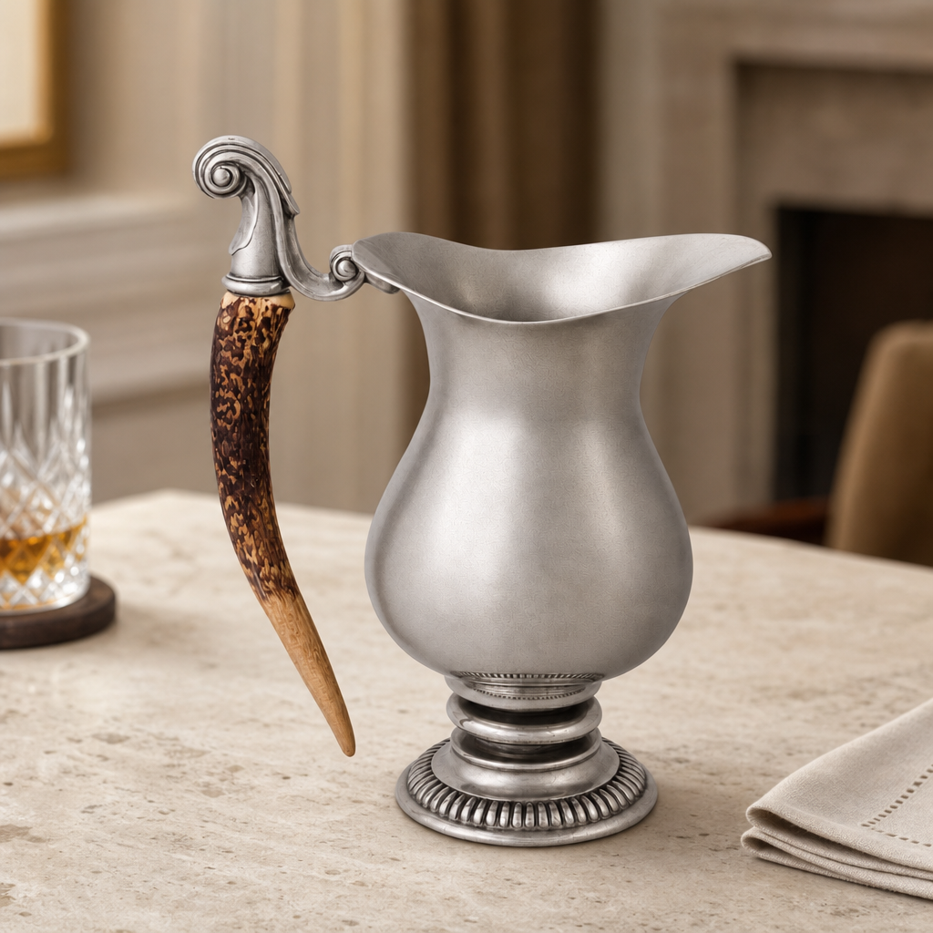 Composite Antler Handle Pitcher 1