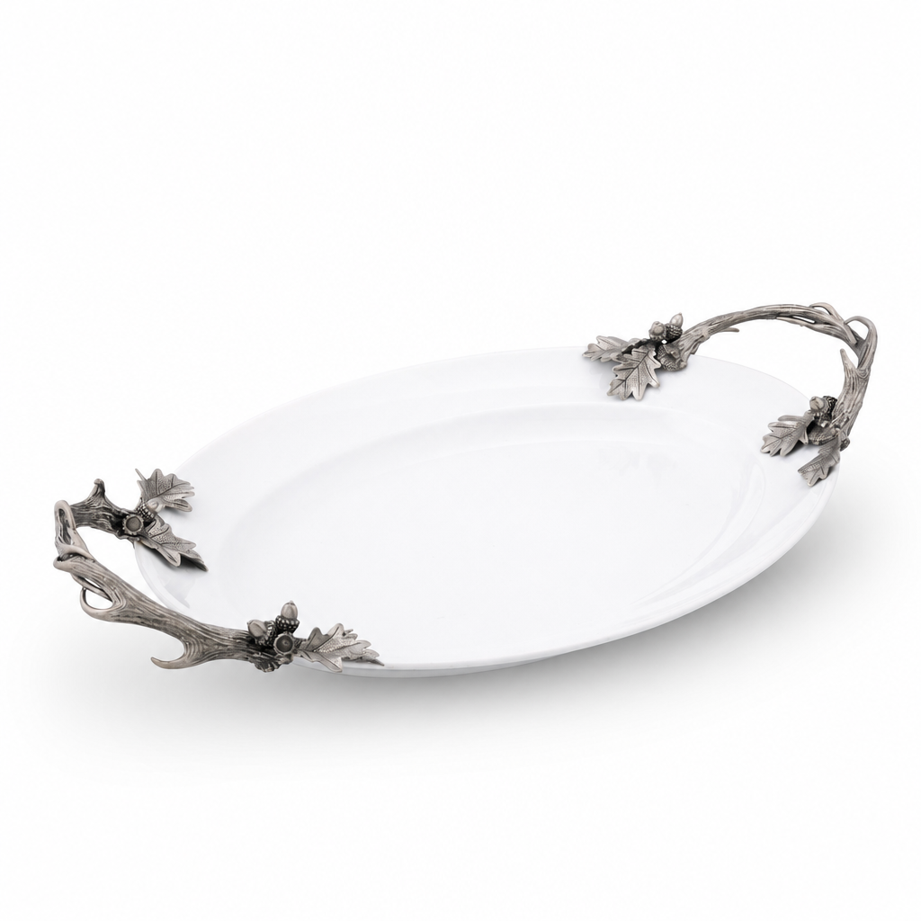 Fallen Antler Stoneware Tray 1
