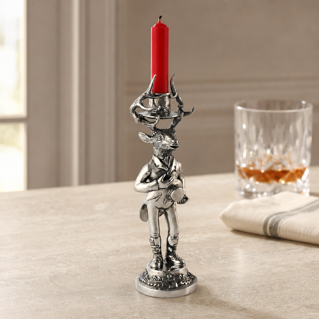 Gentleman Elk Short Candlestick 2