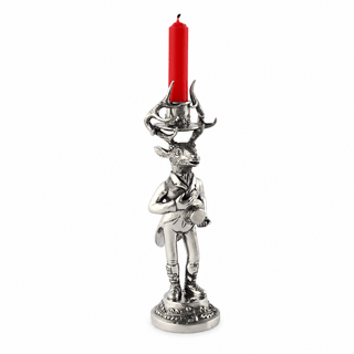 Gentleman Elk Short Candlestick