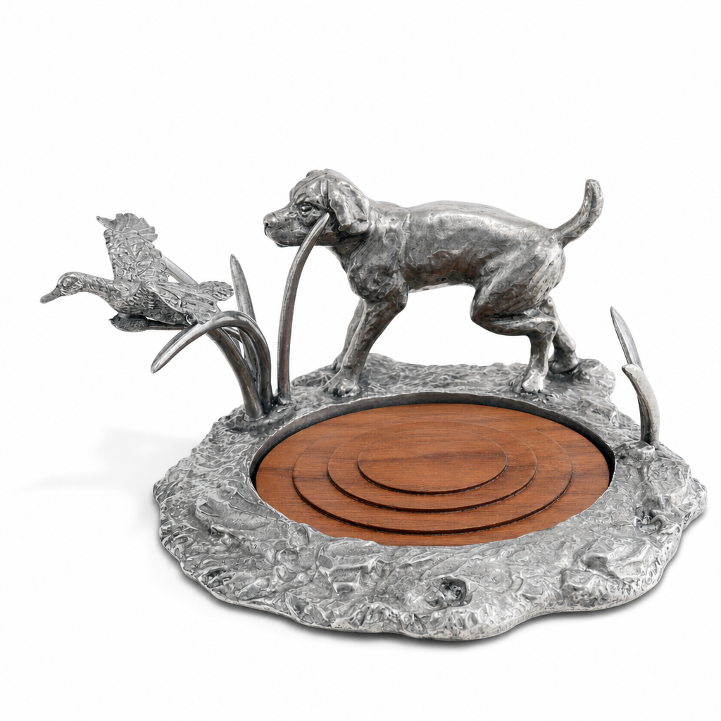 Labrador &amp; Duck Wine Coaster 1