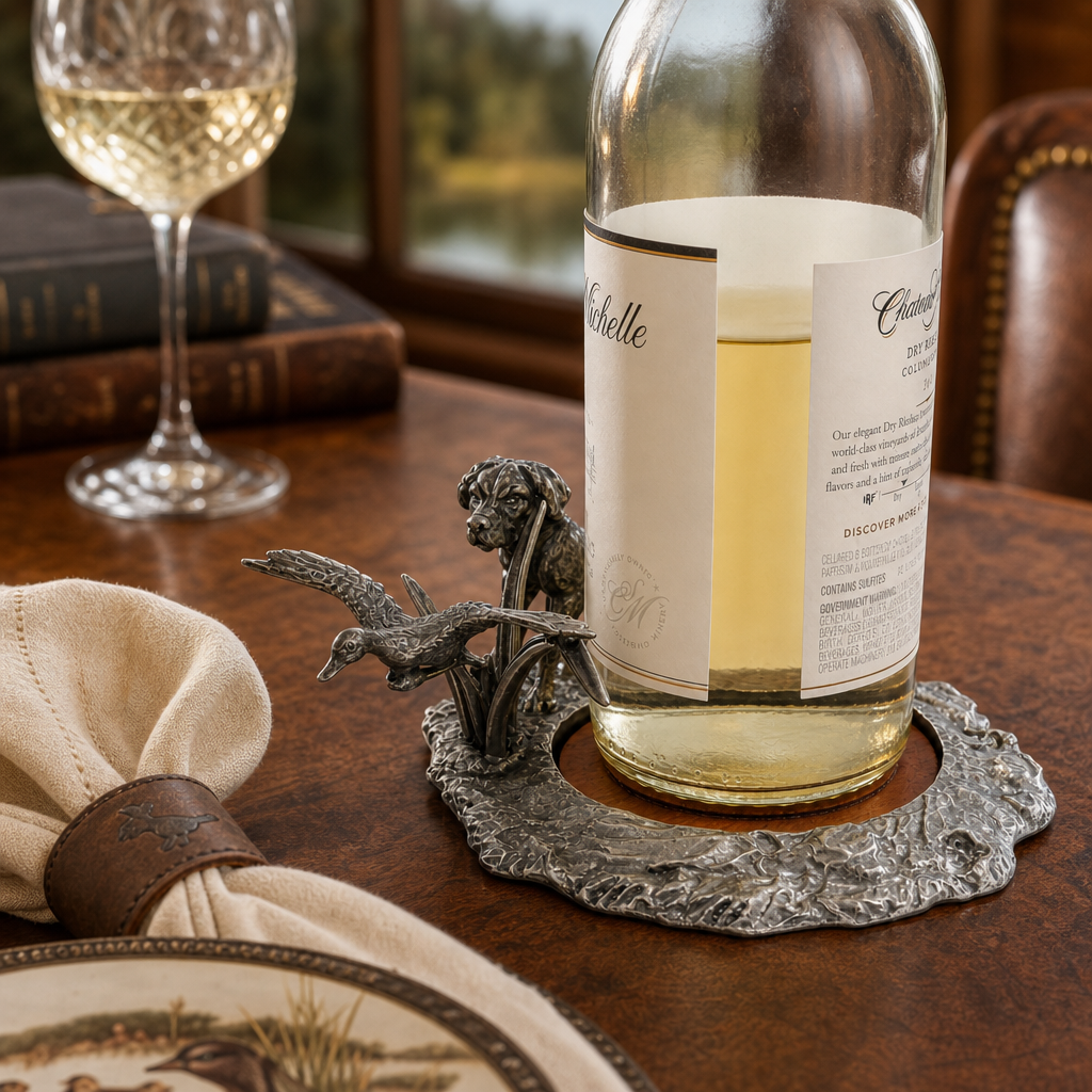 Labrador & Duck Wine Coaster 7