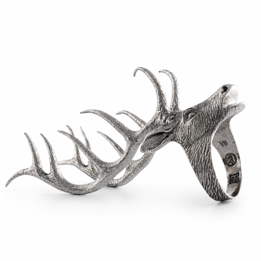 Elk Head Napkin Ring 1