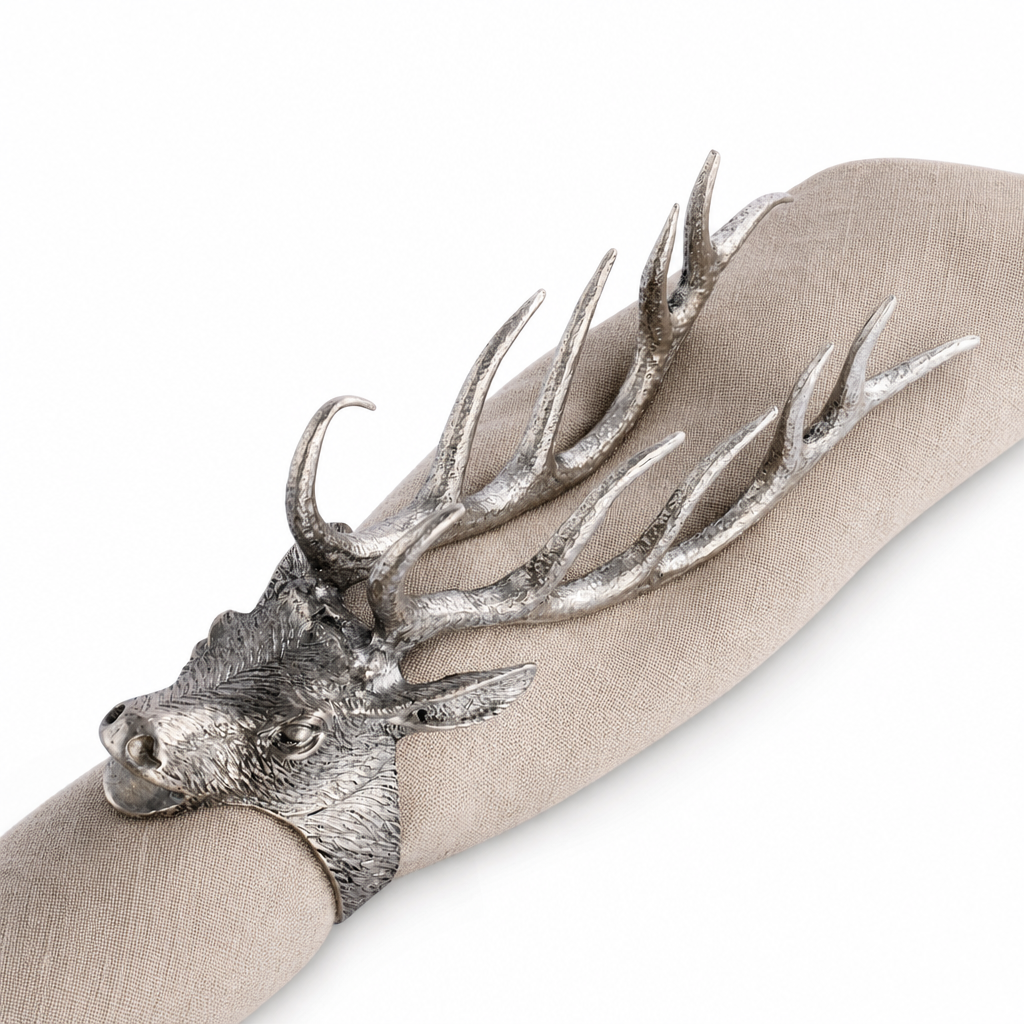 Elk Head Napkin Ring 10