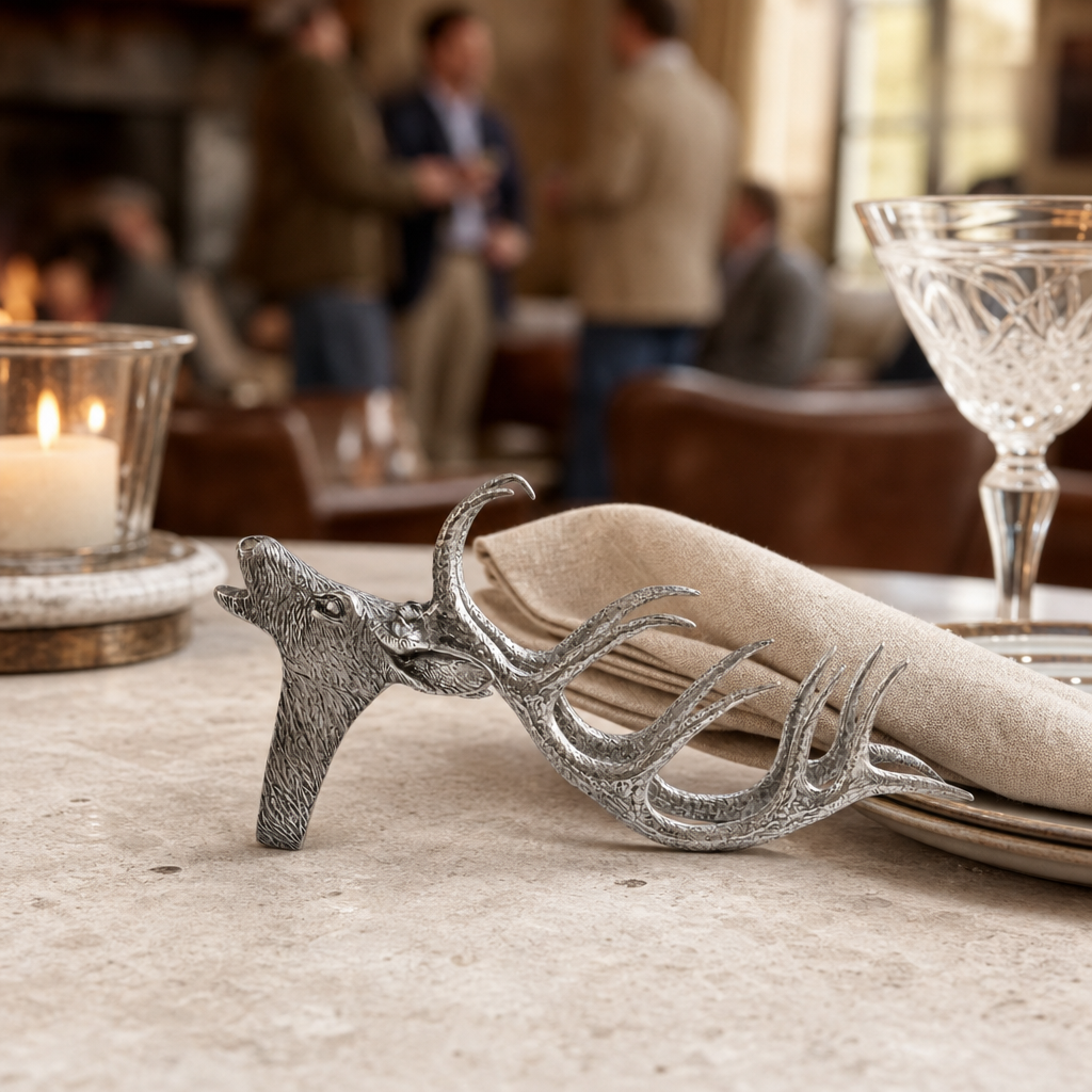 Elk Head Napkin Ring 9