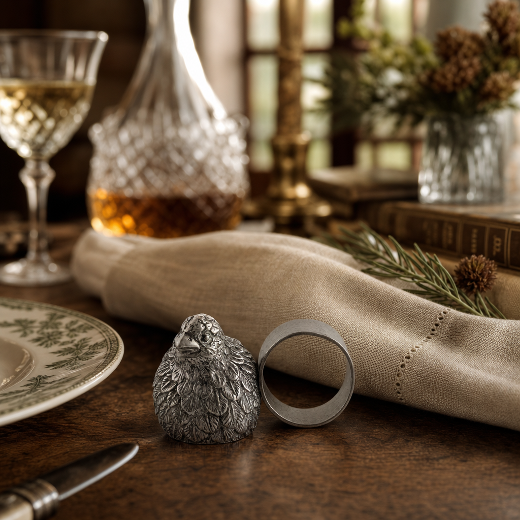 Quail Napkin Ring 8