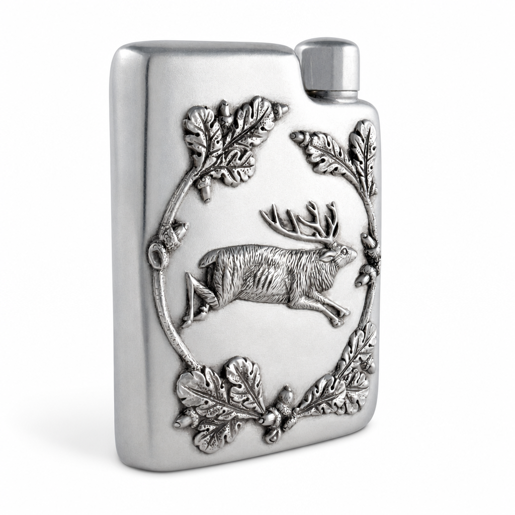 Black Forest Pewter Flask 1