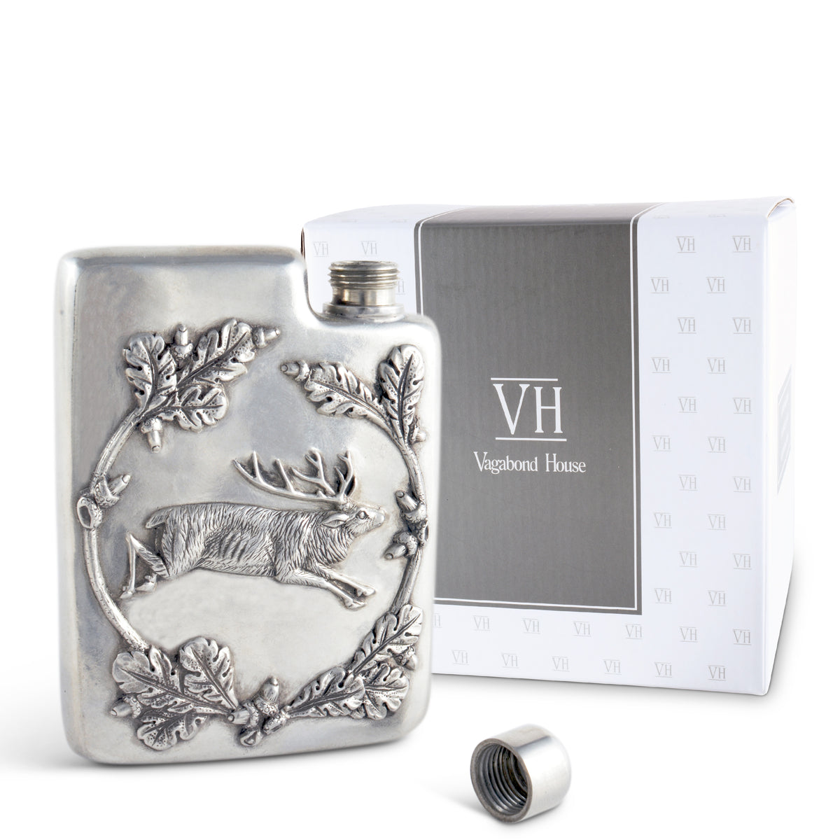 Black Forest Pewter Flask 10