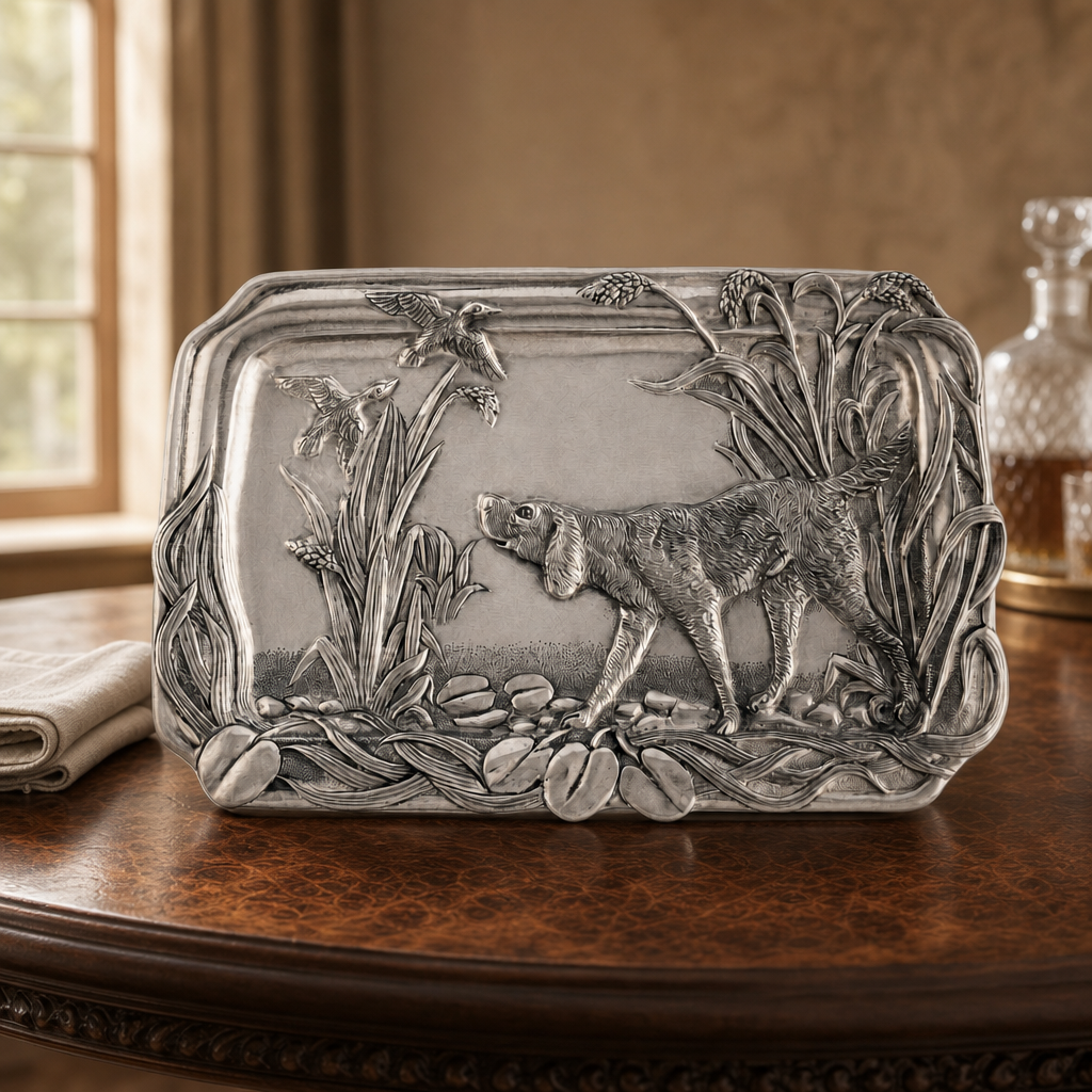 Hunting Dog Catch All Tray 1