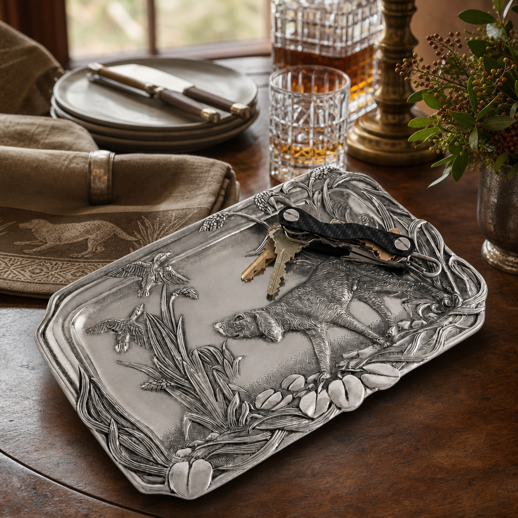 Hunting Dog Catch All Tray 7