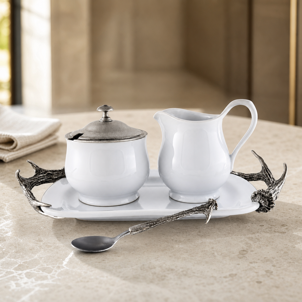 Antler Creamer Set 2