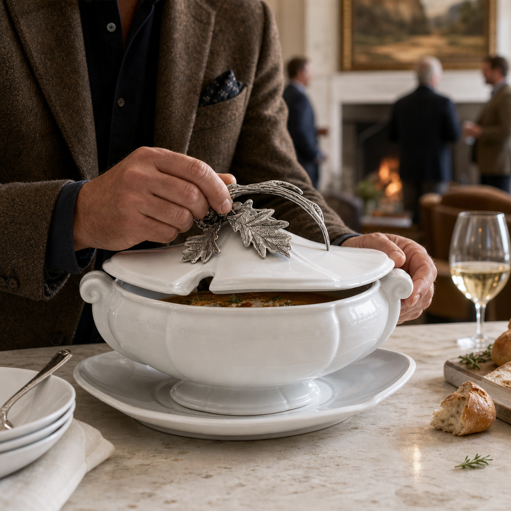Fallen Antler Soup Tureen 6