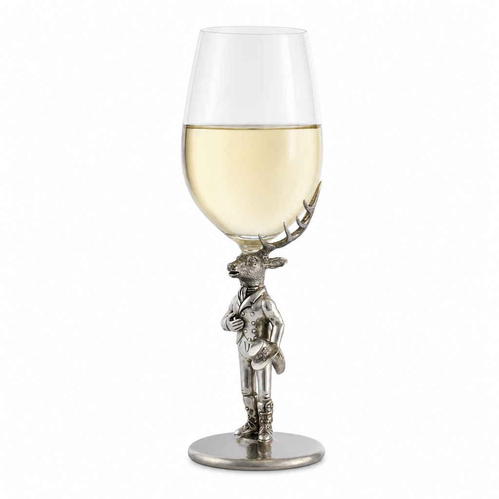 Gentleman Elk Wine Glass 10