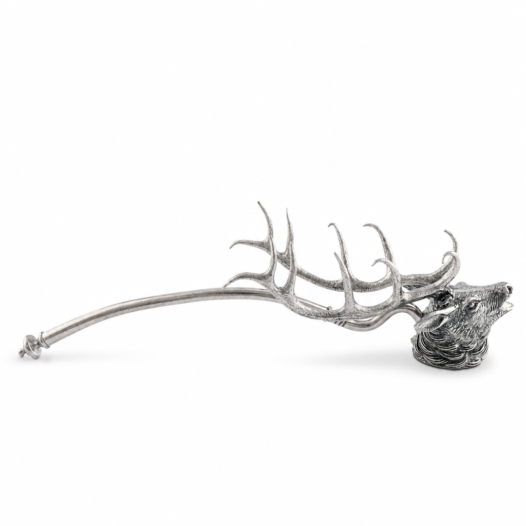 Pewter Elk Candle Snuffer 10