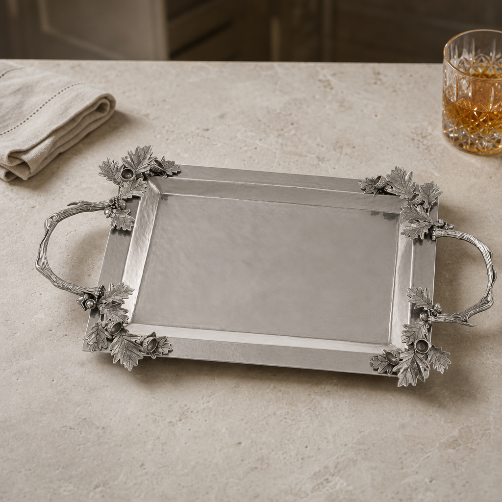 Fallen Antler Stainless Serving Tray 3