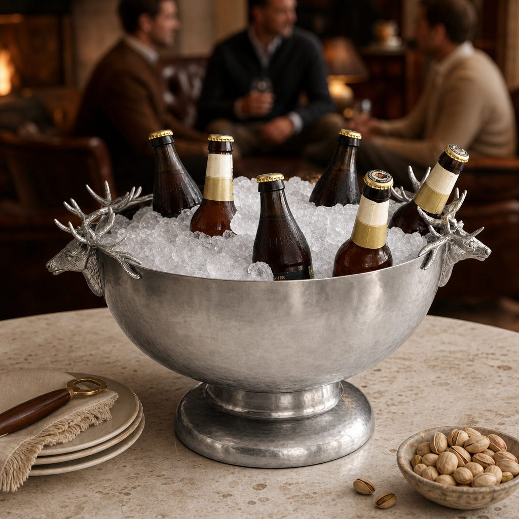 Elk Head Stainless Ice Tub 7