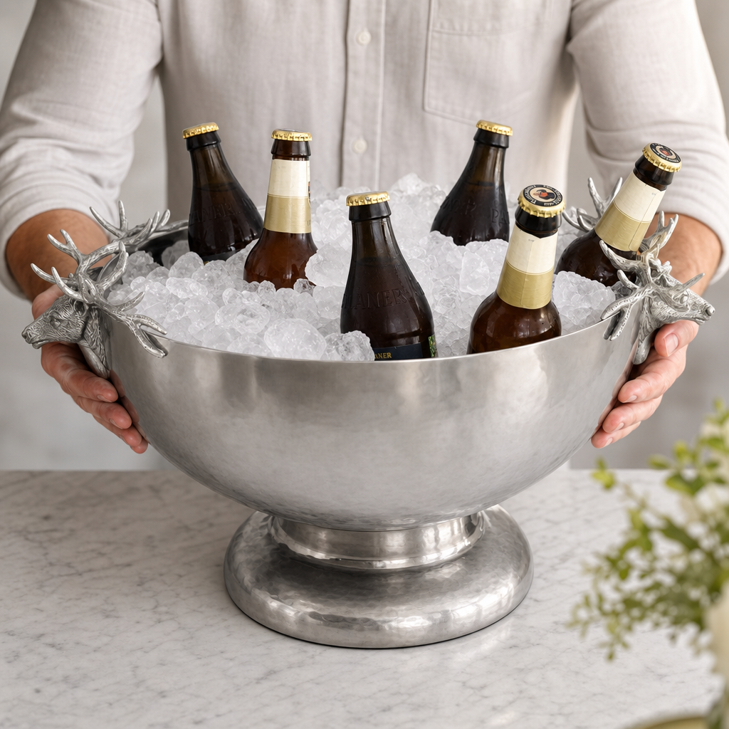 Elk Head Stainless Ice Tub 10